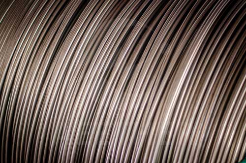 Hastelloy X coil tube surface