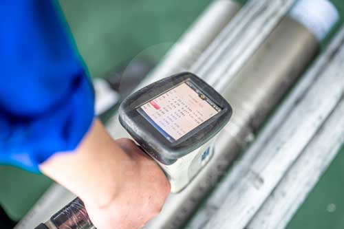 Incoloy 925 seamless pipe eddy current testing