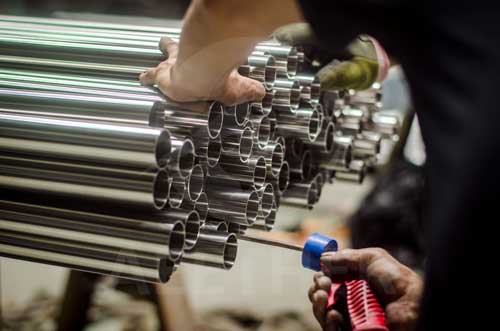 Monel 400 welded tube inspection