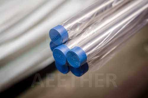 Monel 400 welded tube with cap