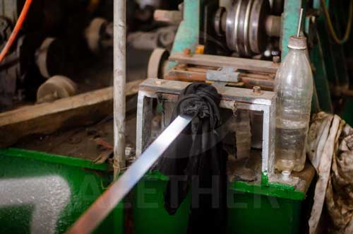 Hastelloy X coil tube welding