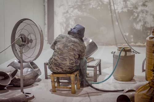 Incoloy 800 elbow sand blasting