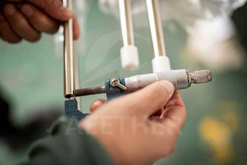 cold drawing for Inconel 693 capillary tube size inspection