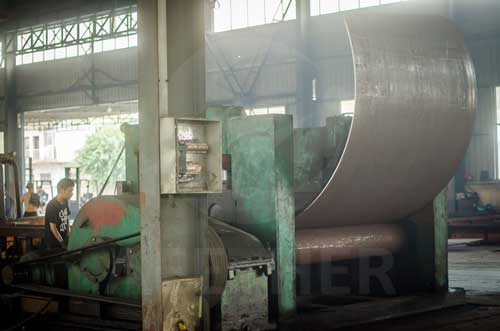 Incoloy 800 plate flattening