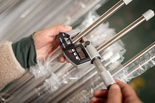 Inconel 693 capillary tube diameter inspection