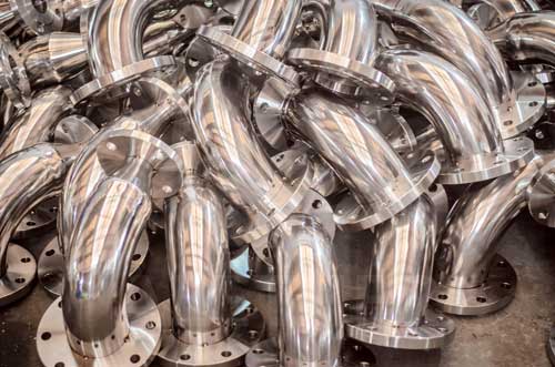 Incoloy 800 flanged elbow