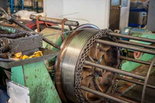 Hastelloy X coil tube PMI test