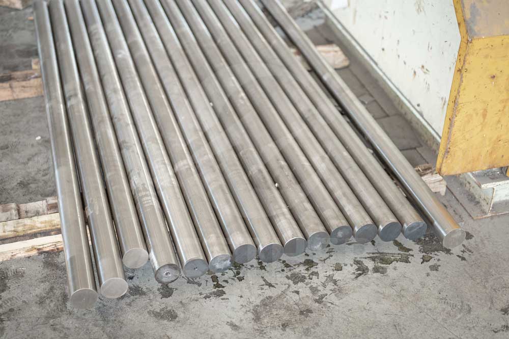photo of nickel alloy bars
