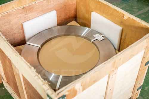 Incoloy 903 strip in wooden case