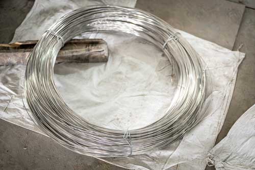 Monel R-405 wire in coil