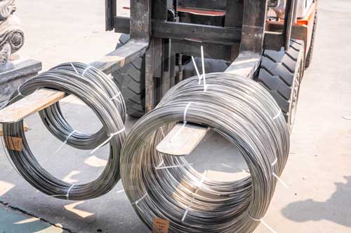 Monel R-405 wire shipping