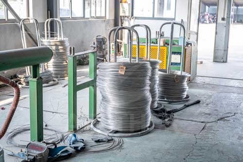 Monel R-405 wire plant